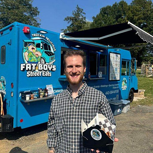 Fat Boys Street Eats serving street food at a festival